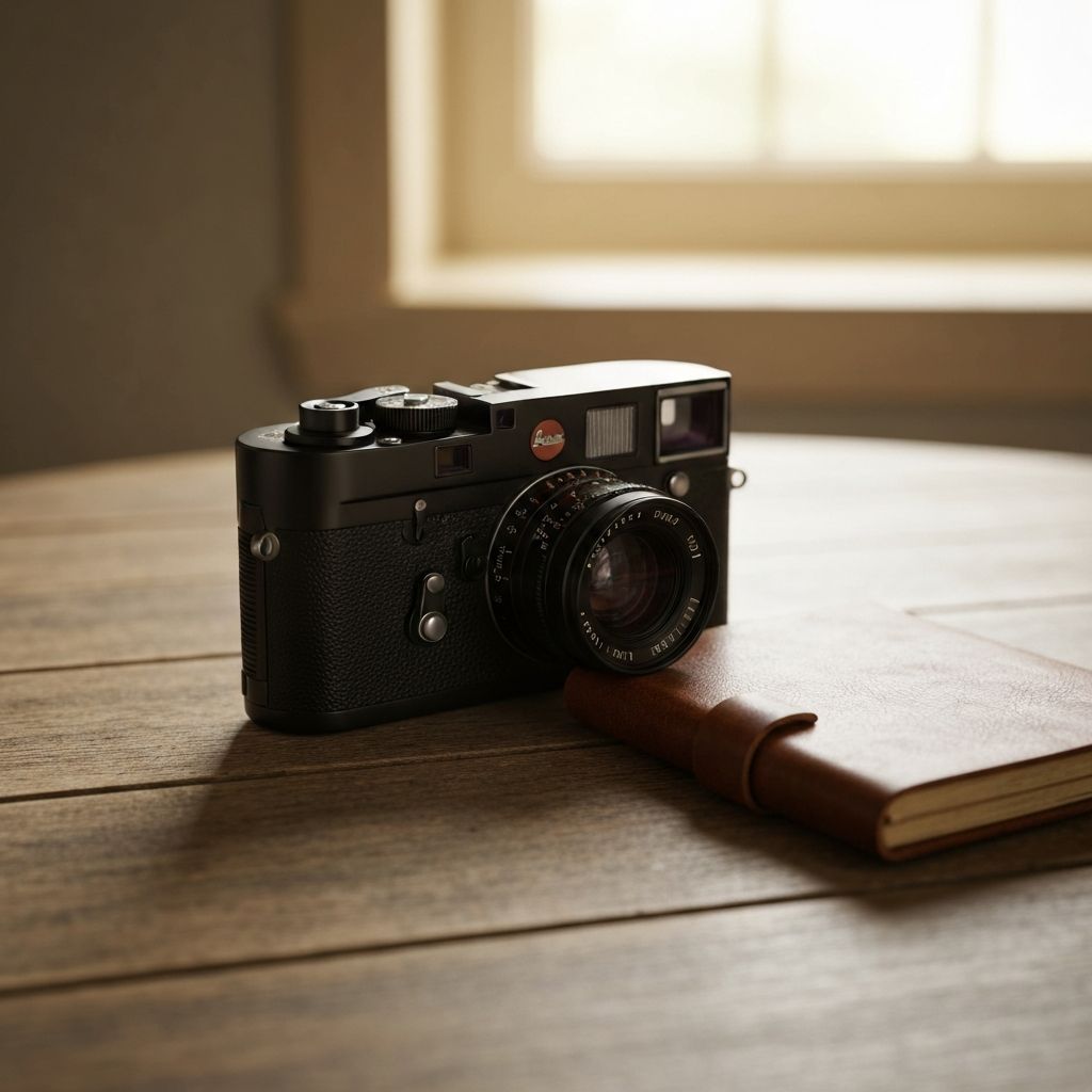 Vintage Leica M6 35mm Film Fotoğraf Makinesi
